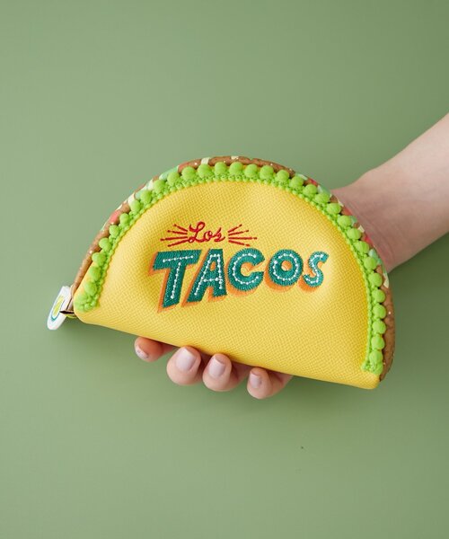 BIRTHDAY BAR(バースデイバー)の「【MYUUA】メキシコタコスポーチ(ポーチ・レディース・イエロー・0)」の1枚目の写真