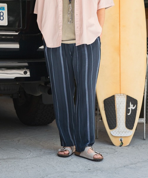 BAYFLOW（ベイフロー）の「リネンレーヨンイージーパンツ（その他パンツ・メンズ・ナチュラル/オレンジ/チャコール/その他1・MEDIUM/LARGE）」の16枚目の写真