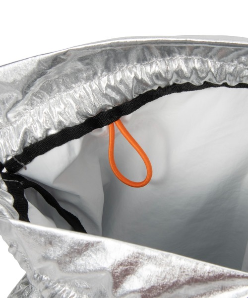 EDGELINK(エッジリンク)の「ナムパック スティーズ ナップサック 2ポケット ラージサイズ 60653(ショルダーバッグ・メンズ・シルバー・FREE)」の12枚目の写真