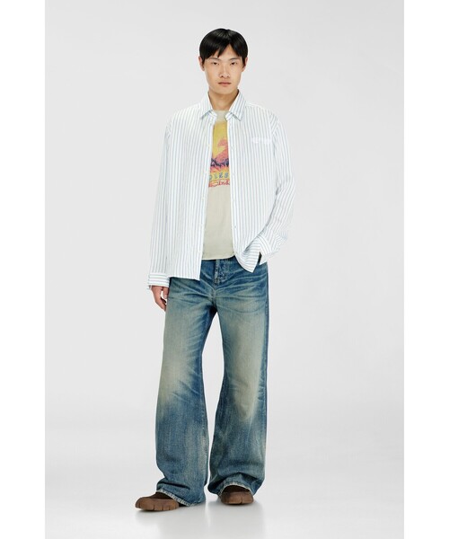 DIESEL（ディーゼル）の「メンズ シャツ S-SIMPLY-AGCL（シャツ/ブラウス・メンズ・ホワイト系その他・46/48/50）」の6枚目の写真