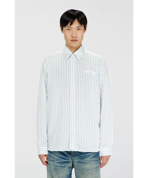 DIESEL（ディーゼル）の「メンズ シャツ S-SIMPLY-AGCL（シャツ/ブラウス・メンズ・ホワイト系その他・46/48/50）」の8枚目の写真