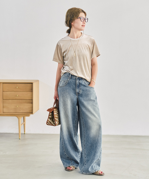スピック＆スパンLEVI'S 別注SMU SUPER BAGGY BARREL* 追加》LEVI'S 別注 SMU SUPER BAGGY BARREL（デニムパンツ）｜Spick