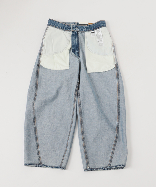 Spick & Span(スピックアンドスパン)の「《追加》LEVI'S 別注 SMU SUPER BAGGY BARREL(デニムパンツ・レディース・ブルー・23/24/25/26/27/28)」の17枚目の写真