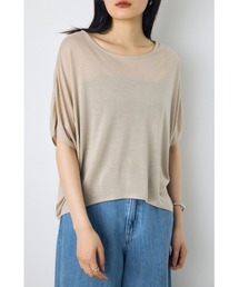 ドレープクロップドTシャツ