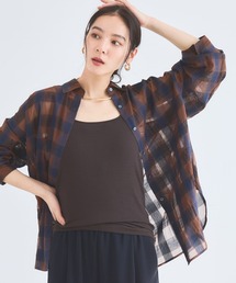 BARNYARDSTORM | 【先行予約】シアーチェックシャツ / JAPAN FABRIC【WEB限定カラー】(シャツ/ブラウス)