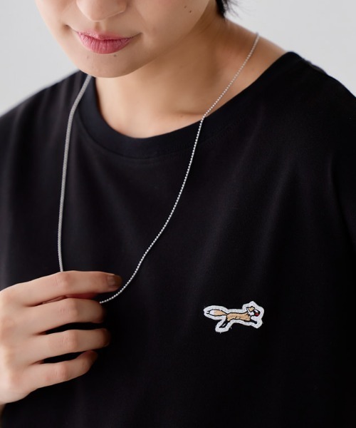 PENNEYS(ぺニーズ)の「【PENNEYS】イージーケアオーバーTシャツ(Tシャツ/カットソー・レディース・ネイビー/オフホワイト/ブラック・M/L)」の19枚目の写真