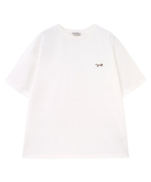 PENNEYS(ぺニーズ)の「【PENNEYS】イージーケアオーバーTシャツ(Tシャツ/カットソー・レディース・ネイビー/オフホワイト/ブラック・M/L)」の9枚目の写真
