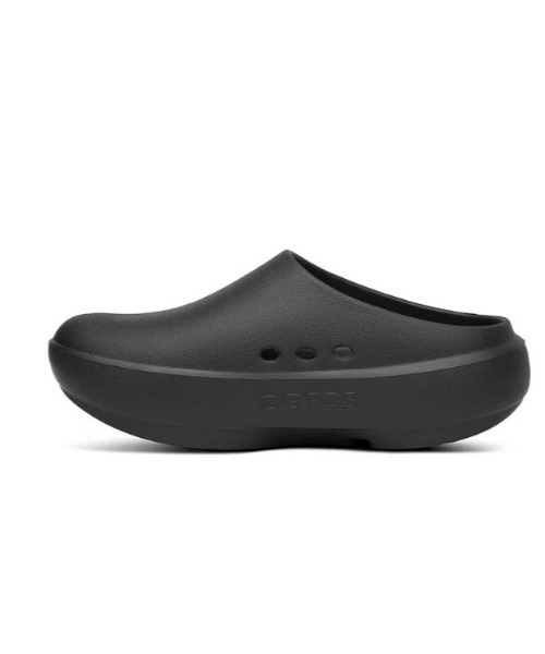 OOFOS(ウーフォス)の「OOFOS/ウーフォス OOcloog+ リカバリーサンダル コンフォートサンダル スリッパサンダル ボリュームソール 厚底 メンズ レディース 秋服 秋 秋服 2026年秋冬(サンダル・メンズ・ブラック・4/6/8/5/7)」の4枚目の写真