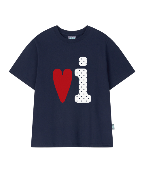 Video Jockey（ビデオジョッキー）の「ビビTシャツ [ネイビー]（Tシャツ/カットソー・レディース・ネイビー・X-SMALL/MEDIUM/SMALL）」の5枚目の写真