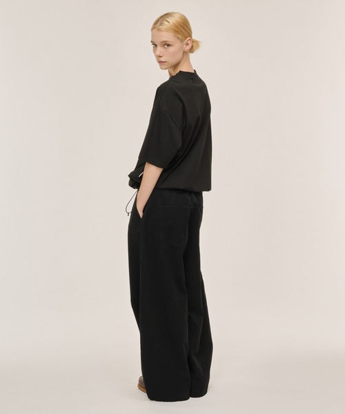 WETTEMPT（ウィテンプト）の「FUNCTIONAL ONE SIDE DRAWCORD TEE / ファンクショナルワンサイドドローコードT（Tシャツ/カットソー・メンズ・ブラック/チャコールグレー・LARGE/MEDIUM/SMALL）」の14枚目の写真