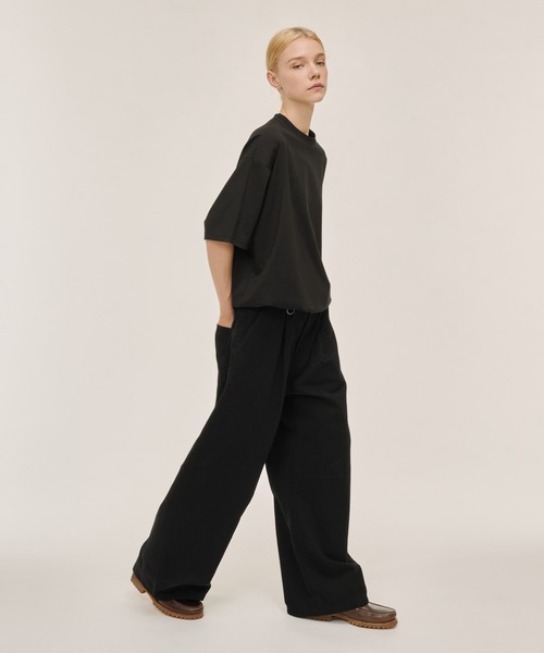 WETTEMPT（ウィテンプト）の「FUNCTIONAL ONE SIDE DRAWCORD TEE / ファンクショナルワンサイドドローコードT（Tシャツ/カットソー・メンズ・ブラック/チャコールグレー・LARGE/MEDIUM/SMALL）」の15枚目の写真