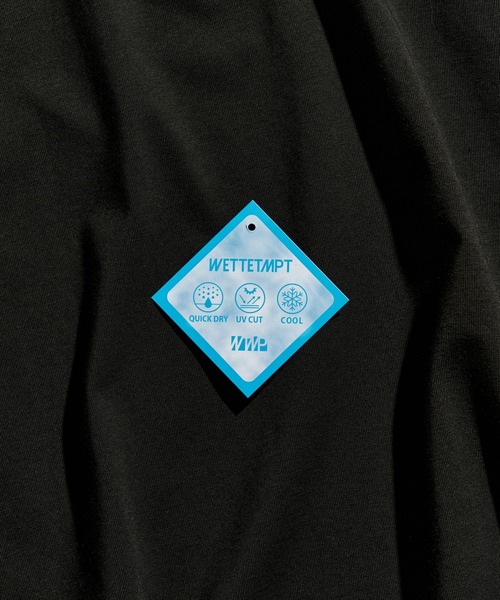 WETTEMPT（ウィテンプト）の「FUNCTIONAL ONE SIDE DRAWCORD TEE / ファンクショナルワンサイドドローコードT（Tシャツ/カットソー・メンズ・ブラック/チャコールグレー・LARGE/MEDIUM/SMALL）」の6枚目の写真