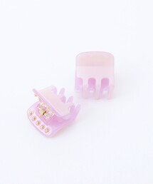 NOLLEY’S | NOLLEYSスタッズクリップmini-2P(バレッタ/ヘアクリップ)
