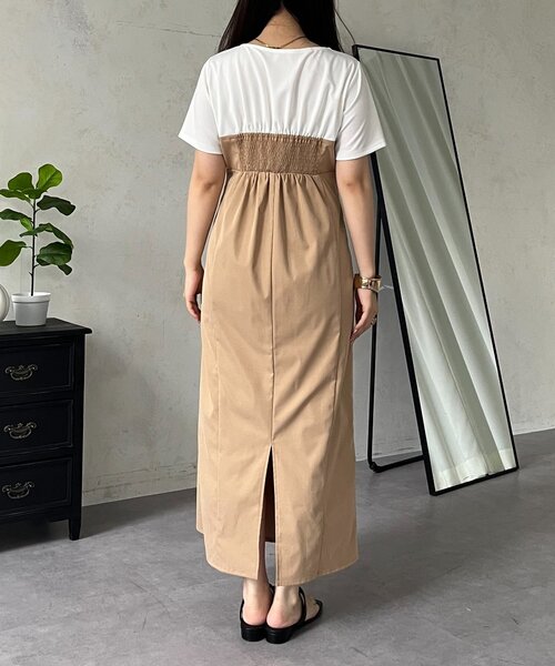 prose verse（プロズヴェール）の「ビスチェドッキングワンピース（ワンピース・レディース・ブラック/オフホワイト・LARGE/MEDIUM/TL/PL/PM）」の13枚目の写真