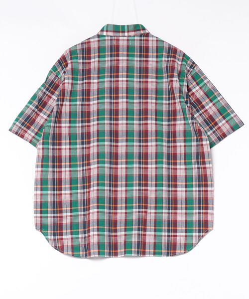 GEORGE'S(ジョージズ)の「バリエーションチェック半袖シャツ(Tシャツ/カットソー・メンズ・ネイビー/ブラック/パープル・MEDIUM/LARGE)」の17枚目の写真