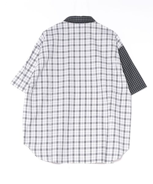 GEORGE'S(ジョージズ)の「バリエーションチェック半袖シャツ(Tシャツ/カットソー・メンズ・ネイビー/ブラック/パープル・MEDIUM/LARGE)」の18枚目の写真