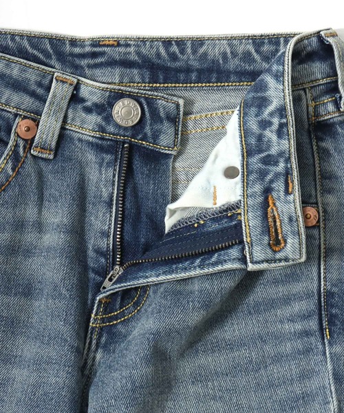 EDWIN(エドウィン)の「EDWIN(エドウィン)00s CRAFT STICH FLARE/デニムフレアパンツ(デニムパンツ・レディース・ライトインディゴブルー/ブラック系その他/ダークインディゴブルー・M/S/XS/L)」の20枚目の写真