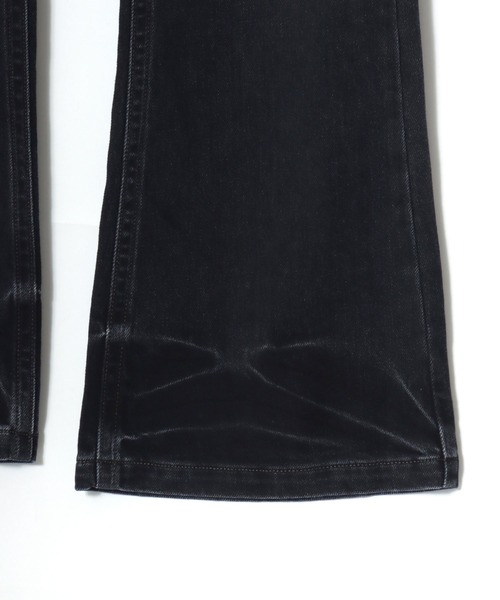 EDWIN(エドウィン)の「EDWIN(エドウィン)00s CRAFT STICH FLARE/デニムフレアパンツ(デニムパンツ・レディース・ライトインディゴブルー/ブラック系その他/ダークインディゴブルー・M/S/XS/L)」の9枚目の写真