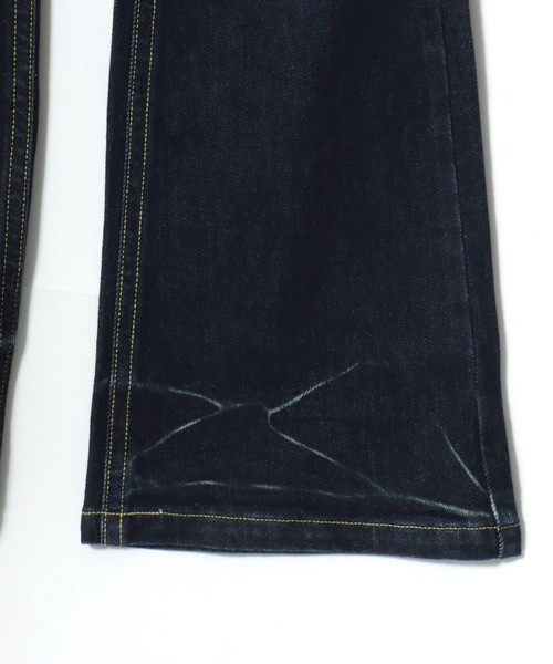 EDWIN(エドウィン)の「EDWIN(エドウィン)00s CRAFT STICH FLARE/デニムフレアパンツ(デニムパンツ・レディース・ライトインディゴブルー/ブラック系その他/ダークインディゴブルー・M/S/XS/L)」の13枚目の写真