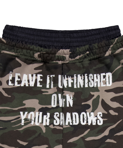 ROCKCAKE（ロックケーキ）の「Camo Boxer Layered 2way Jogger - Khaki（スウェットパンツ・レディース・その他・X-SMALL/SMALL）」の4枚目の写真