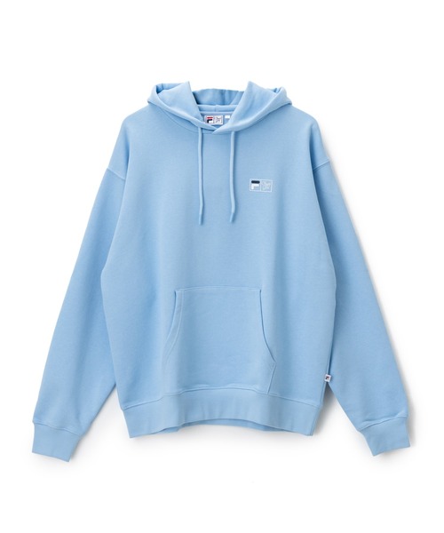FILA(フィラ)の「SAITOH YUSUKE×FILA HOODIE / サイトウユウスケ×フィラ スウェットフーディ(パーカー・レディース・ライトブルー/ホワイト・S/M/L/XL)」の8枚目の写真