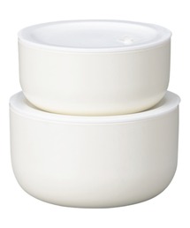 HAKOYA（ハコヤ）の「さっと洗える保存容器 丸（キッチンツール）」