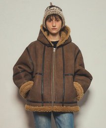 real sheep doubleface mustang jumper_Brown
