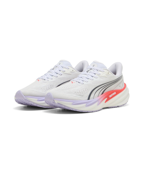 PUMA(プーマ)の「PUMA プーマ ウィメンズ ヴェロシティ ニトロ 5 ランニングシューズ(スニーカー・レディース・ホワイト×レッド/セージグリーン/ブラック×ホワイト/レッド系その他3/ラベンダー・23.0cm/23.5cm/24.0cm/22.5cm/22.0cm/24.5cm/25.0cm/25.5cm)」の6枚目の写真