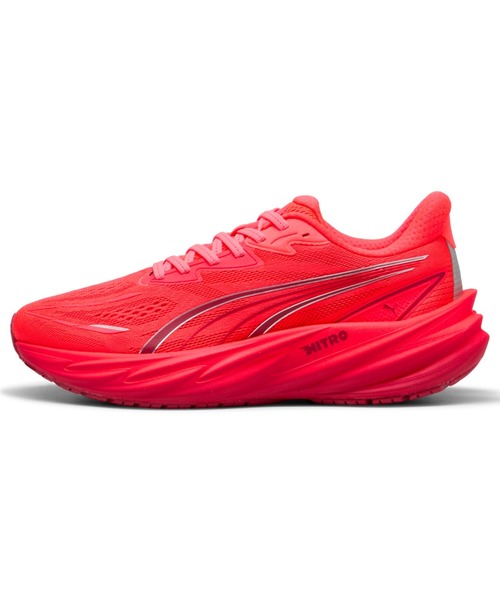 PUMA(プーマ)の「PUMA プーマ ウィメンズ ヴェロシティ ニトロ 5 ランニングシューズ(スニーカー・レディース・ホワイト×レッド/セージグリーン/ブラック×ホワイト/レッド系その他3/ラベンダー・23.0cm/23.5cm/24.0cm/22.5cm/22.0cm/24.5cm/25.0cm/25.5cm)」の5枚目の写真