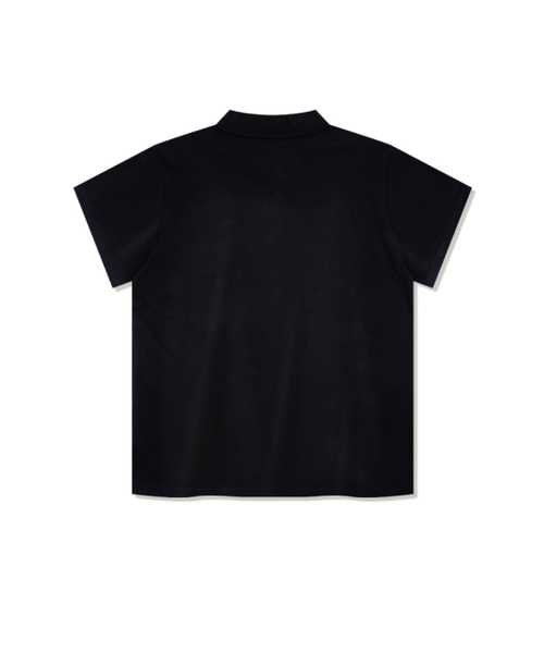FABULOUS ARCHIVE(ファビュラスアーカイブ)の「スターホース ポロ クロップ 半袖Tシャツ ブラック(FCG2TS818M)(Tシャツ/カットソー・レディース・ブラック・LARGE/MEDIUM)」の6枚目の写真