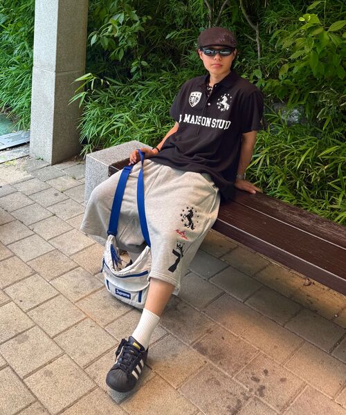 FABULOUS ARCHIVE(ファビュラスアーカイブ)の「スターホース ポロ クロップ 半袖Tシャツ ブラック(FCG2TS818M)(Tシャツ/カットソー・レディース・ブラック・LARGE/MEDIUM)」の12枚目の写真