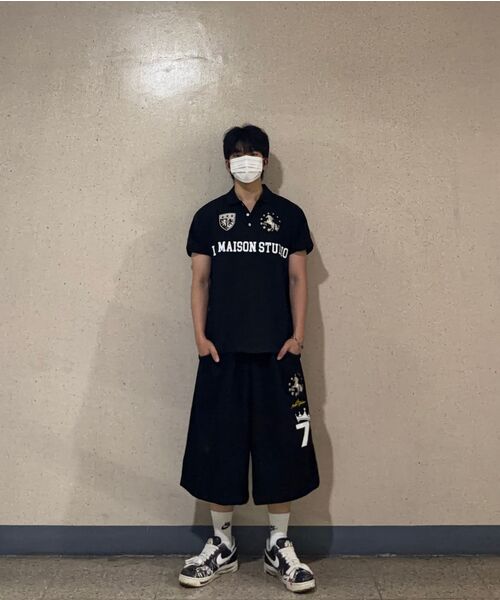 FABULOUS ARCHIVE(ファビュラスアーカイブ)の「スターホース ポロ クロップ 半袖Tシャツ ブラック(FCG2TS818M)(Tシャツ/カットソー・レディース・ブラック・LARGE/MEDIUM)」の13枚目の写真