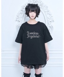 mine by LAFARY（マインバイラファリー）の「エンジェルストーンTシャツ（Tシャツ/カットソー）」