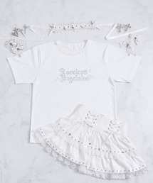 mine by LAFARY（マインバイラファリー）の「エンジェルストーンTシャツ（Tシャツ/カットソー）」