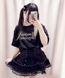 mine by LAFARY（マインバイラファリー）の「エンジェルストーンTシャツ（Tシャツ/カットソー）」