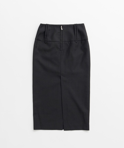 PRANK PROJECT(プランクプロジェクト)の「【2026Autumn Pre-Order】ワイドベルトミディスカート / Wide Belt Midi Skirt(スカート・レディース・カーキ/ブラック/マルチ・38/36)」の15枚目の写真