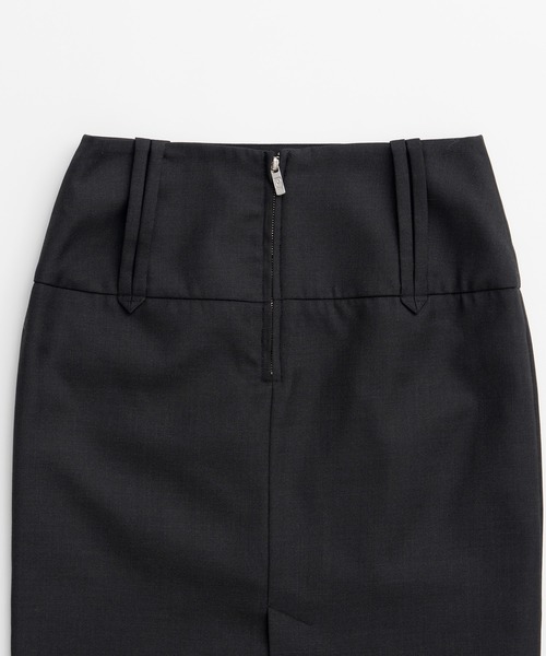 PRANK PROJECT(プランクプロジェクト)の「【2026Autumn Pre-Order】ワイドベルトミディスカート / Wide Belt Midi Skirt(スカート・レディース・カーキ/ブラック/マルチ・38/36)」の17枚目の写真