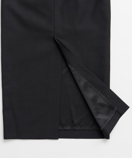 PRANK PROJECT(プランクプロジェクト)の「【2026Autumn Pre-Order】ワイドベルトミディスカート / Wide Belt Midi Skirt(スカート・レディース・カーキ/ブラック/マルチ・38/36)」の19枚目の写真