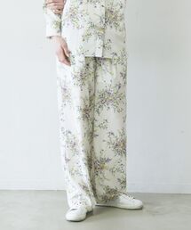 GARAGE OF GOOD CLOTHING | 【日本製】ピーチファイユフラワープリントロングパンツ(その他パンツ)