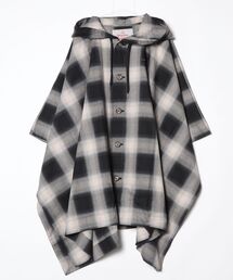 Vivienne Westwood MAN(���B���B�A���E�G�X�g�E�b�h�}��)��CHECK HOODIE PONCHO(���̑��A�E�^�[)