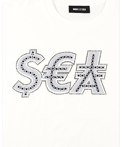 WIND AND SEA（ウィンダンシー）の「MONEY SEA S/S TEE（Tシャツ/カットソー・メンズ・ホワイト/ブラック/レッド・MEDIUM/X-LARGE/LARGE）」の5枚目の写真