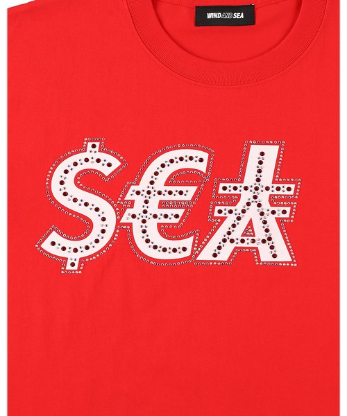 WIND AND SEA（ウィンダンシー）の「MONEY SEA S/S TEE（Tシャツ/カットソー・メンズ・ホワイト/ブラック/レッド・MEDIUM/X-LARGE/LARGE）」の9枚目の写真