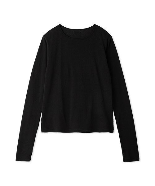 UNDERSON UNDERSON(アンダーソン アンダーソン)の「WASHIエアリーロングTシャツ(Tシャツ/カットソー・レディース・ピンク/ライム/ブラック/ホワイト・F)」の17枚目の写真