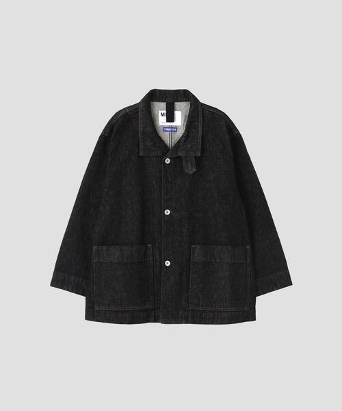 MHL.(エムエイチエル)の「CANTON BLACK DENIM(デニムジャケット・レディース・ブラック・36)」の6枚目の写真