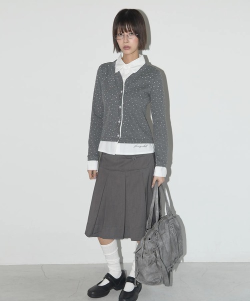 FANCY CLUB(ファンシークラブ)の「FANCY CLUB(ファンシークラブ)/大容量 2WAY ヴィンテージ ウォッシング ショルダー トートバッグ/BELTED WASHING LEATHER BAG(ショルダーバッグ・レディース・ブラック/ピンク/グレー・FREE)」の16枚目の写真