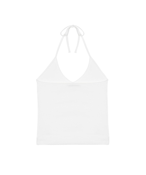 NICK&NICOLE(ニックアンドニコール)の「STRING HALTER NECK_IVORY(Tシャツ/カットソー・レディース・その他・FREE)」の2枚目の写真