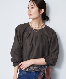 Reflect | タックデザイン ラグランスリーブブラウス(シャツ/ブラウス)