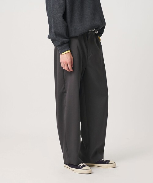BEAUTY&YOUTH UNITED ARROWS(ビューティーアンドユースユナイテッドアローズ)の「ダブルクロス カーブ スラックス NO.8(スラックス・メンズ・ブラック/ダークグレー・M/L/S/XL)」の10枚目の写真