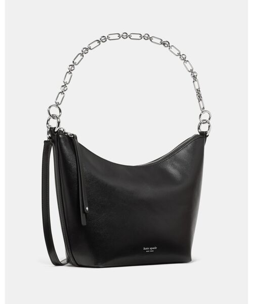 kate spade new york（ケイトスペード ニューヨーク）の「ヘイロー チェーン ショルダー バッグ（ショルダーバッグ・レディース・ブラック・ONESIZE）」の4枚目の写真