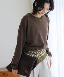 JOURNAL STANDARD | WASHABLE COMFクルーネックプルオーバー(ニット/セーター)